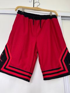 Jordan 紅色籃球短褲64195856795906110