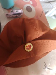 New Girl Scout Cap Size L with Badge 80% New Size S with Badge64206603254913110