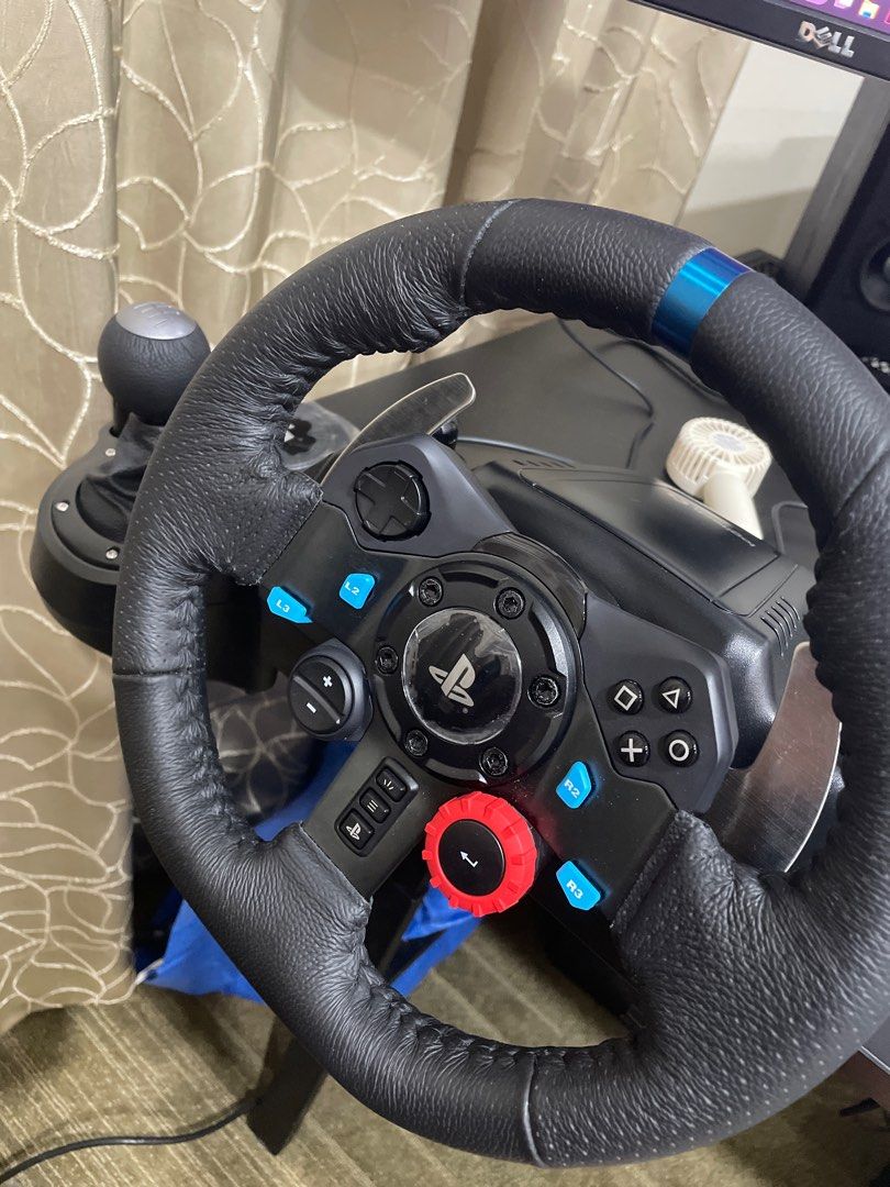 Logitech G29 Driving Force Racing Wheel & Shifter, Video Gaming, Gaming ...