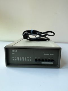 American Made IBM 5853 2400bps Modem V100-120 Vintage Data Modem Collectible64198185573123110