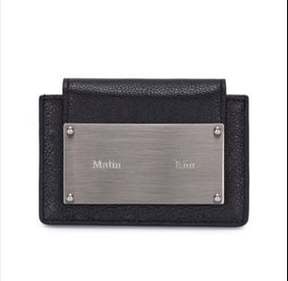 Matin Kim Silver/Black/White Short Wallet64205029348867110