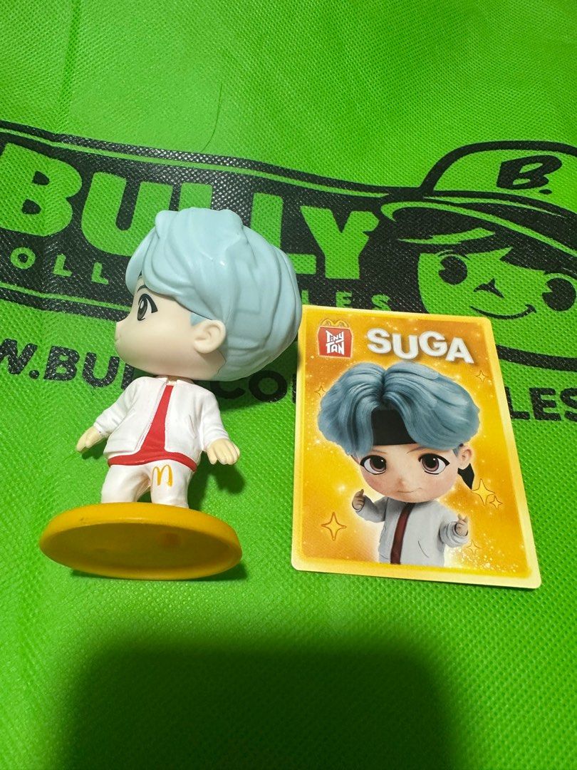 Mcdo x TinyTan BTS Encore - SUGA (Category: K-Wave Merchandise) located in Marikina City. Submitted by lainegrio (Listing ID 1398893992, Image 2). Description: Php 250 Shipping only via Lalamove or JNT at buyer’s expense.
