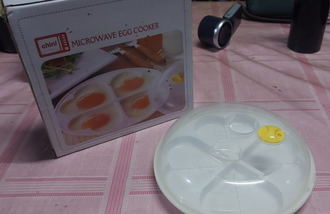Microwave Egg Cooker (Category: Cookers) located in Manila. Submitted by galenkalej83763 (Listing ID 1398998968, Image 1). Description: - microwave egg cooker. - Includes cooker base and lid. - Cooks up to 4 eggs at once. - Perfect for quick and convenient egg cooking. Both for: 150 Hindi pa nagagamet but opened na yung box Natatambak lang sa Bahay Kaya for sale Pm for more info and can negotiate with price Delivery via lalamove (First time selle