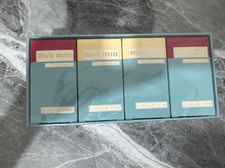 Mui miu香水set64202486633345110