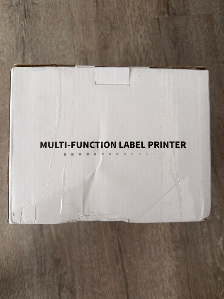 Multi-function Thermal Label Printer (Category: Printers, Scanners & Copiers) located in Singapore. Submitted by newusedgadgets (Listing ID 1398934823, Image 1). Description: Brand new with stickers on Multi-function label printer Airway Bill Self collect or paid delivery only.