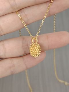Necklace✨Golden Durian Necklace, Collarbone Chain64200587799426110