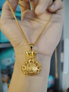 Necklace✨精工金色福袋頸鍊64200822002947110
