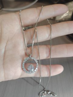 Necklace銀色頸鍊，鎖骨鍊64204533338883110