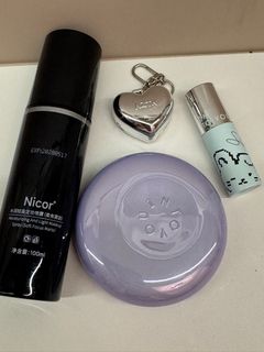 Nicor 定妝噴霧 + TOYO 唇膏 + AZTK 鑰匙扣64204785790977110