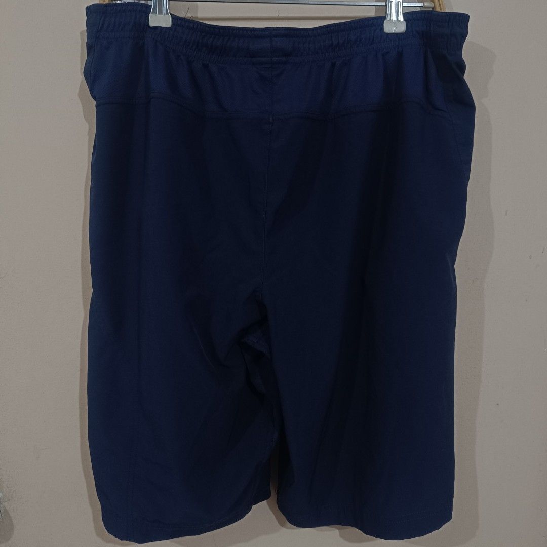 Nike Dri-FIT Shorts - Navy Blue (Category: Shorts) located in Manila. Submitted by imrald (Listing ID 1399009342, Image 3). Description: Nike Dri-FIT Shorts - Navy Blue Size Medium Waist 32-36, Length 21" - With 2 side pockets - 1 zipper pocket at the bottom side PHP 400 Payment: GCash, Bank Shipping: Lalamove, J&T.