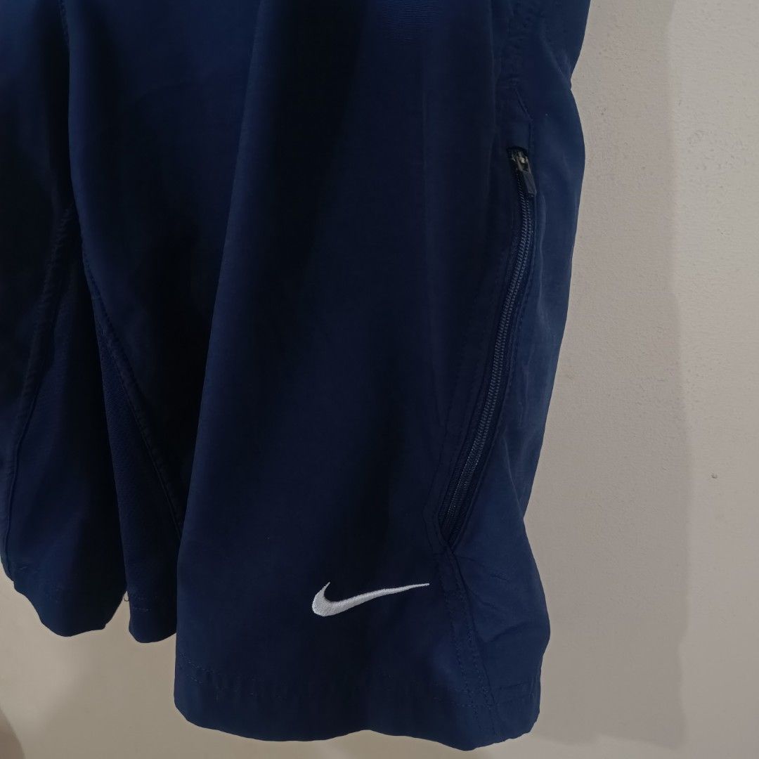 Nike Dri-FIT Shorts - Navy Blue (Category: Shorts) located in Manila. Submitted by imrald (Listing ID 1399009342, Image 2). Description: Nike Dri-FIT Shorts - Navy Blue Size Medium Waist 32-36, Length 21" - With 2 side pockets - 1 zipper pocket at the bottom side PHP 400 Payment: GCash, Bank Shipping: Lalamove, J&T.