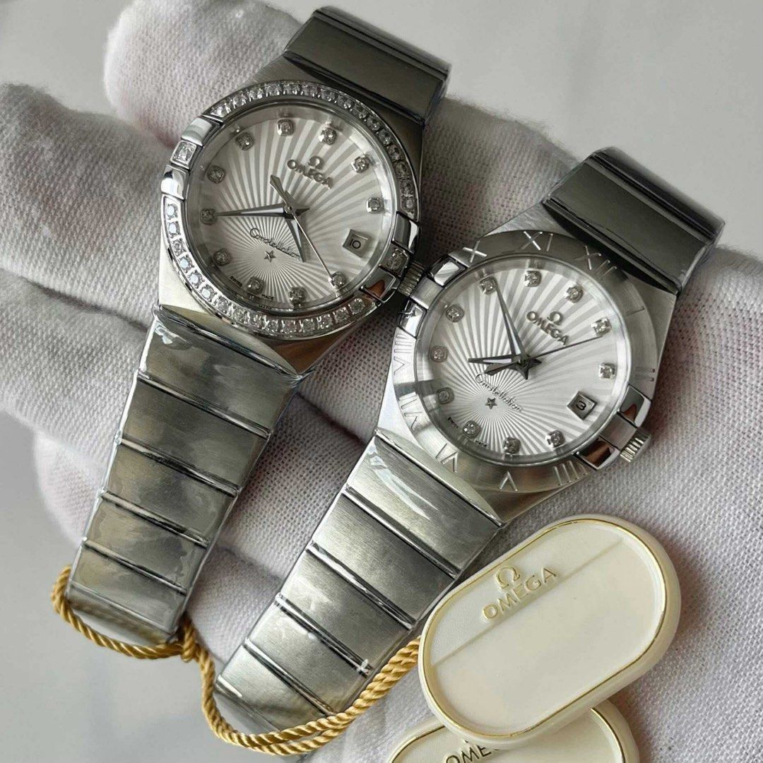 Omega Constellation Diamond Watch 28mm Automatic Complete (Category: Women's Watches) located in Manila. Submitted by jessy0114 (Listing ID 1398962139, Image 2). Description: Brandnew Complete with box Automatic Sapphire glass.