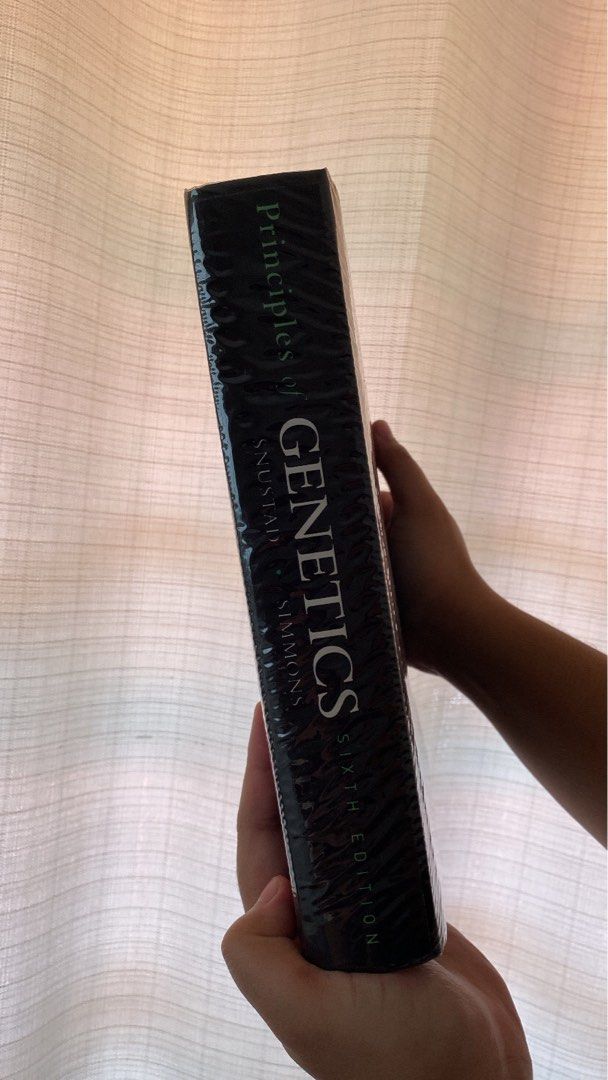 Principles of Genetics 6th Edition (Category: Textbooks) located in Quezon City. Submitted by thssdrnn (Listing ID 1398878847, Image 3). Description: Rfs: not using it anymore. Purchased from OLFU [Hard Bound].
