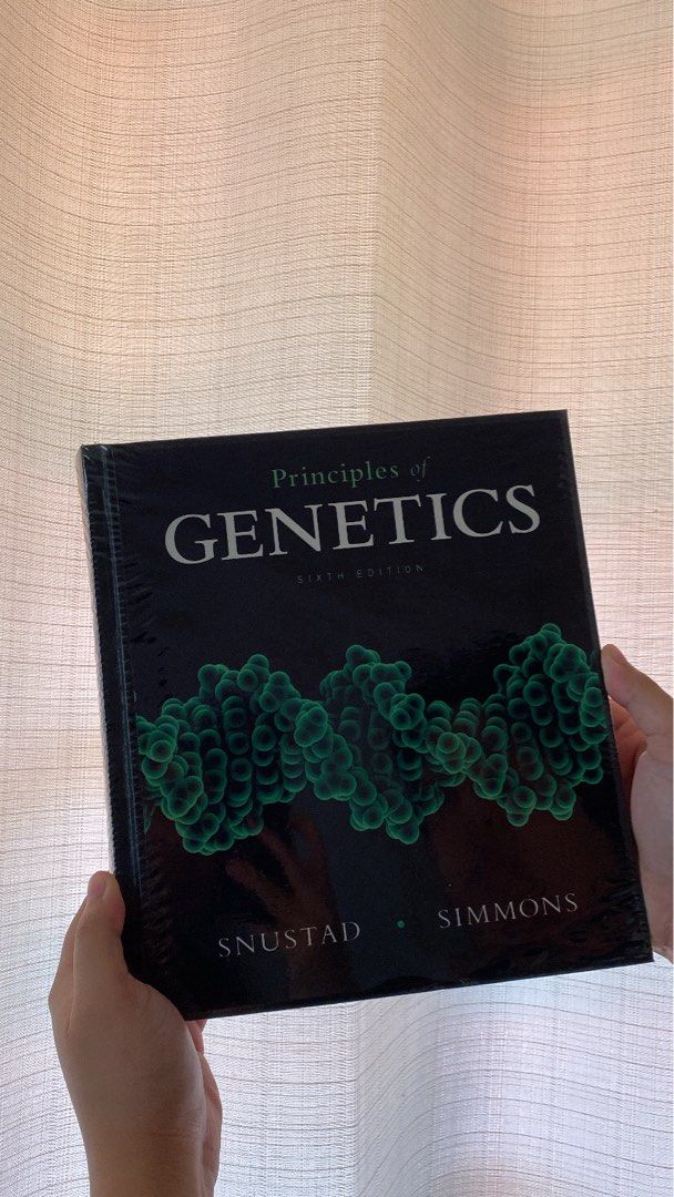 Principles of Genetics 6th Edition (Category: Textbooks) located in Quezon City. Submitted by thssdrnn (Listing ID 1398878847, Image 1). Description: Rfs: not using it anymore. Purchased from OLFU [Hard Bound].