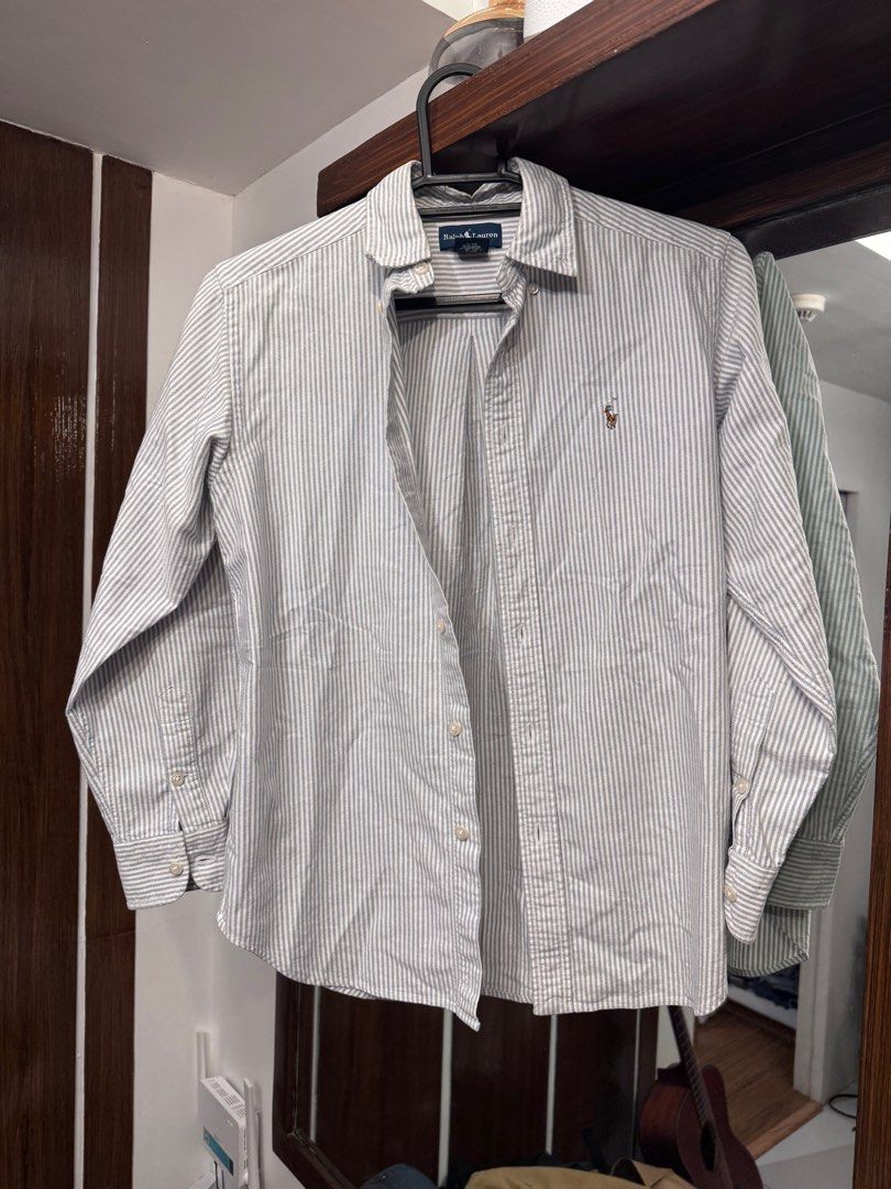 Ralph Lauren button down polo (Category: Formal Shirts) located in Manila. Submitted by seerr02 (Listing ID 1399020445, Image 1). Description: rfs: decluttering W19 L26.