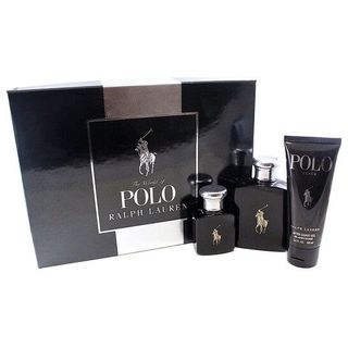 Ralph Lauren Men's Polo Black Gift Set Fragrances ** 限時預訂優惠 Time-Limited Pre-Order Offer ** [Niche小眾沙龍香水] [全網最齊全] [Pre-Order外國預訂]64205968630531110