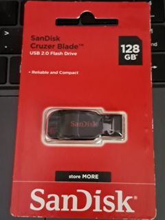 SanDisk Cruzer Blade 128GB USB 2.0 FIash Drive64195856321539110