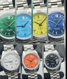 【訂制】SEIKO MOD 搭載精工NH35機械機芯 39mm 904L精鋼 藍寶石玻璃面 附送精美錶盒64204044691075110