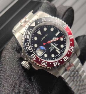 【訂制】SEIKO MOD可樂左霸 搭載精工NH35機械機芯 40mm 904L精鋼 藍寶石玻璃面 附送精美錶盒64202678381570110