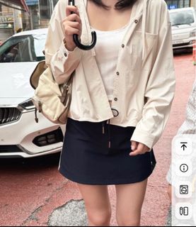 Serco Store 拼色間條迷你短裙褲64205550788994110