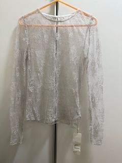 Snidel 蕾絲上衣64204303379331110