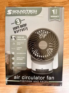 acerpure cozy f3 air circulator fan powerful 3d airflow spiral swing ...
