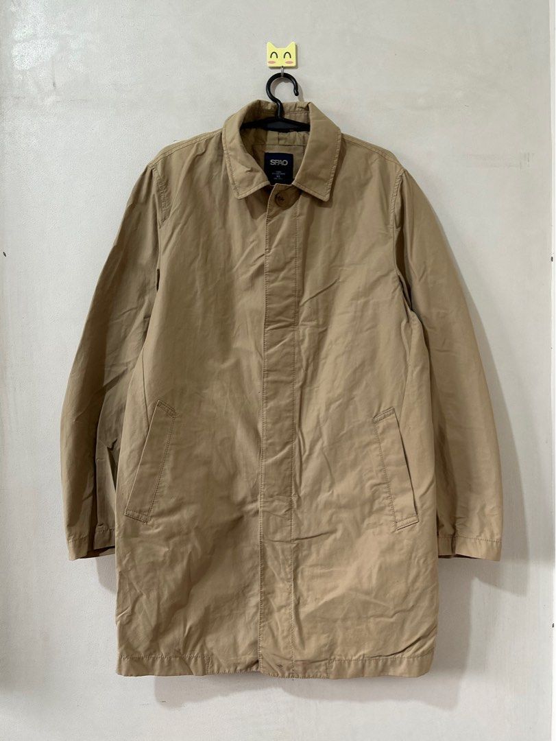 SPAO Trench Coat Men XL (Category: Coats, Jackets and Outerwear) located in Balanga. Submitted by winterlab_ph (Listing ID 1398876736, Image 1). Description: 20 34.