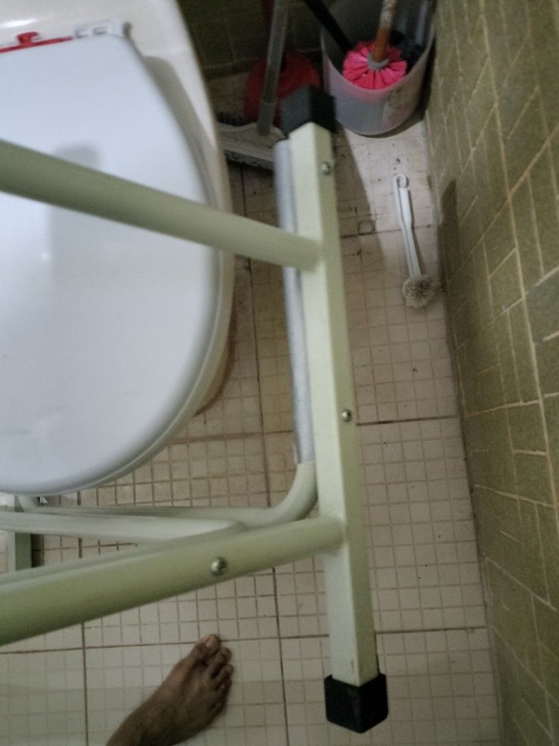 Stand alone toilet rail (Category: Medical Supplies & Tools) located in Cavite. Submitted by indigence (Listing ID 1398870537, Image 3). Description: available while posted. make an offer if interested Bathroom Safety Assist Frame with Support Grab Bar Handles & Railings for Elderly -For Seniors, Handicap & Disabled -Freestanding Commode Stability Handrails -Supporting up to 300 pounds, the sturdy, stand alone toilet rail conveniently -Provides s