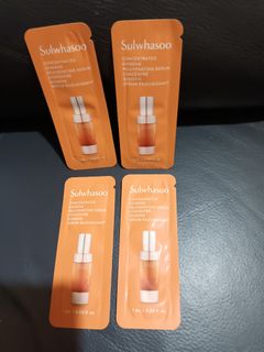 SULWHASOO 禦時緊顏參養精華 Concentrated Ginseng Rejuvenating Serum 每包
1ml 每包6元 到期日2027年64203303792385110