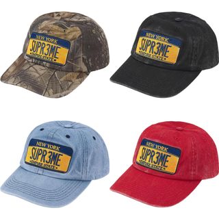Sup License Plate 6-Panel 牌照執照刺繡鴨舌帽棒球帽64202086365059110