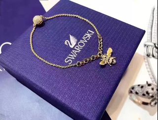 💜現貨💜SWAROVSKI 施華洛世奇小蜜蜂手鍊64206169976961110