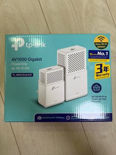 TP-Link AV1000 Gigabit Powerline ac Wi-Fi Kit64195203540867110