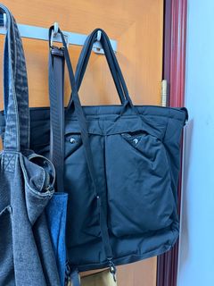 Uniqlo c 2way 工裝袋 黑色手提袋64204784624771110