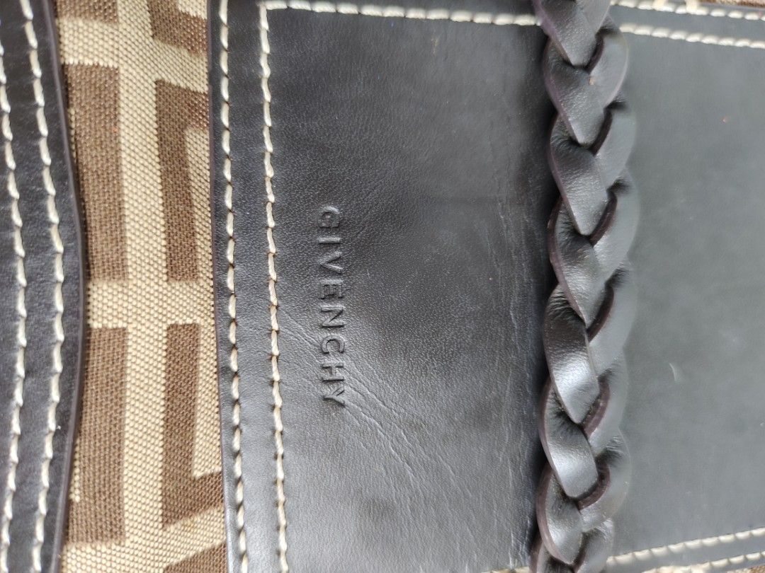 Vintage Givenchy (Category: Luxury Bags & Wallets) located in Tagum. Submitted by janmarion049706 (Listing ID 1398911854, Image 2). Description: Good condition sign of use no major flaws may kunting cracks sa handle small size Japan items.