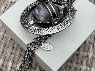 Vivienne Westwood 灰色隕石頸鏈 銀色 頸鏈64197974817538110