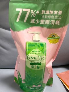 Watsons Green Tea 綠茶清香沐浴露64204785167235110