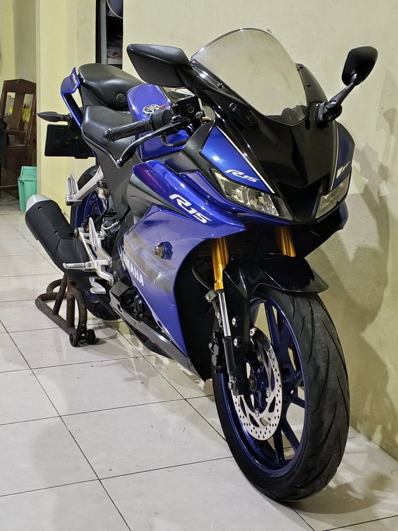 Yamaha R15 V3 2018 PAJAK HIDUP PANJANG 2026, Motor di Carousell