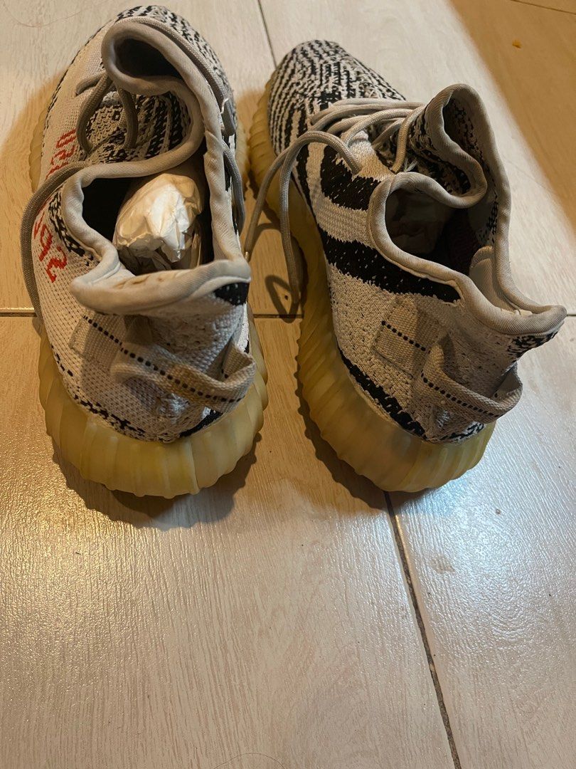 Yeezy Boost 350 Zebra (Category: Sneakers) located in Malabon City. Submitted by mph_thrift (Listing ID 1399013976, Image 2). Description: Size 11 No Box.
