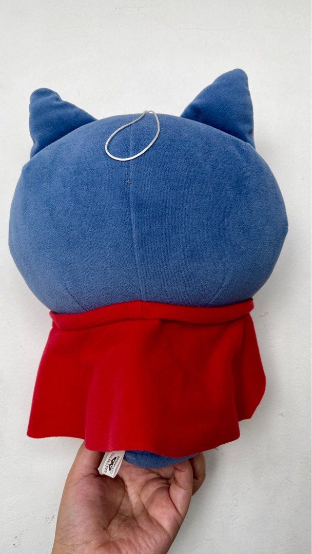 Yo-kai Watch Jibanyan Plush Toy (Category: Plushies & Soft Toys) located in Pasig City. Submitted by 3mjcharmsnplushies (Listing ID 1398905720, Image 2). Description: - Authentic Jibanyan plush toy from Yo-kai Watch. - Features Jibanyan's signature blue and white design. - Includes a vibrant red cape. - Comes with a star marking and belt details. - Official Banpresto product..