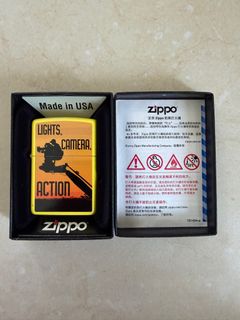 Zippo 打火機 Lights Camera Action64196300136449110