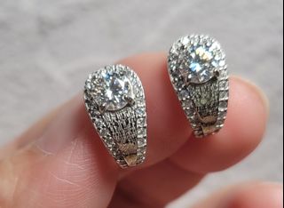 0.5卡純銀莫桑耳飾64211550683267110