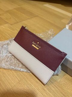 100% new! Kate Spade wallet 拼色卡片長銀包64211993204610110