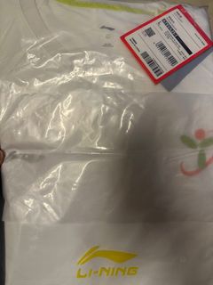 100%new李寧18區陽光活力跑大會衫和袋64209389977475110