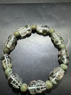 10x15mm + Green Phantom Pi Xiu Bracelet (Free SF Express Locker for Orders Over $500)64216904331267110