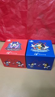 香港迪士尼樂園14週年紀念米奇米妮手錶64214533844611110