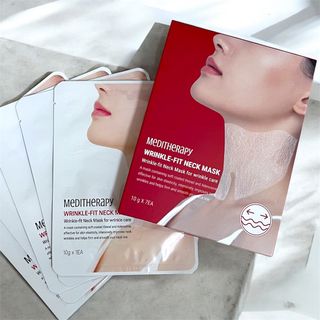 最後一盒🌟1600+好評🌟香港官網現貨💗MEDITHERAPY 緊致修復頸膜 WRINKLE-FIT NECK MASK (一盒7塊)64212408739585110