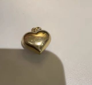 18K 金心形吊墜64213440663298110