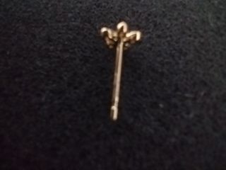 18k 迷你花朵造型鑽石耳環 mini size damond earrings64214074795778110