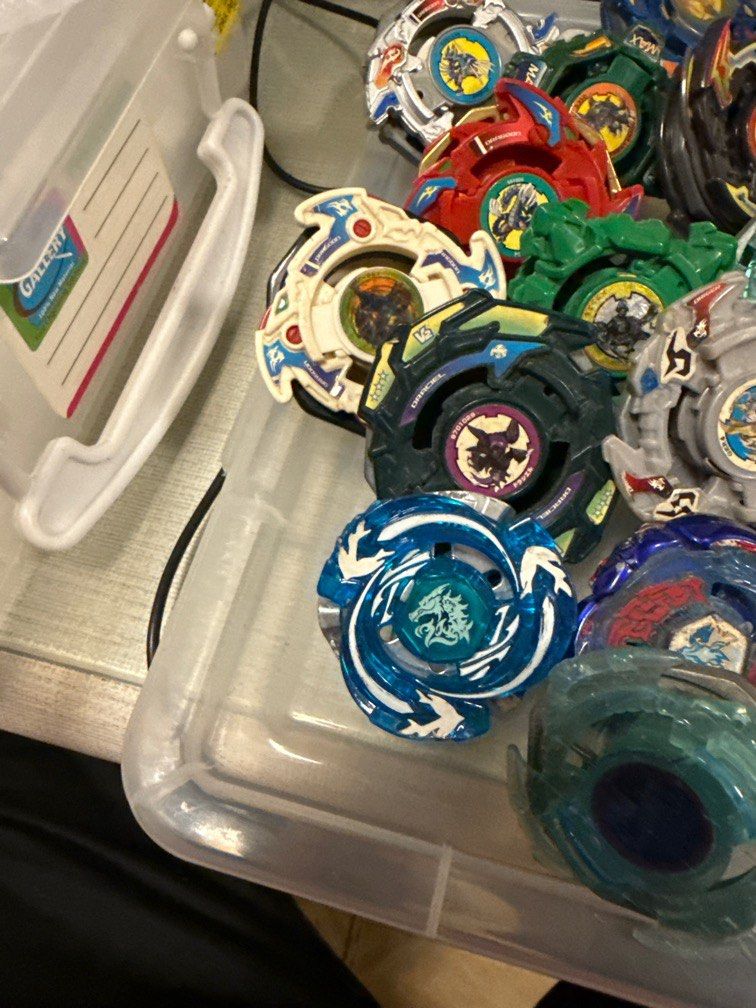 1st Generation beyblade (Category: Action & Battle Toys) located in Quezon City. Submitted by narfetc (Listing ID 1399143512, Image 3). Description: Vintage beyblades and shooters Quitting sale all must go.