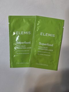 [有2包，每包$2.5] Elemis Superfood Cica Calm Hydration Juice Super Hydration Gel 超能量滋養抗敏水凝霜 2ml sample 試用裝/旅行裝64219701791233110